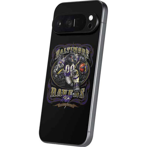 Liquid Blue NFL Baltimore Ravens Running Back Pixel 9 Pro XL Skin
